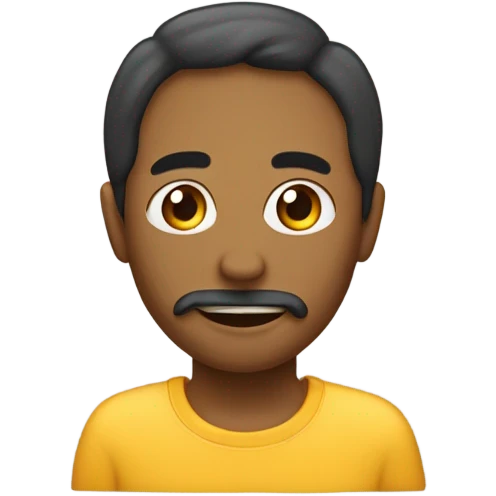 Crée moi un emoji d’un sablé de sablé pas content  emoji