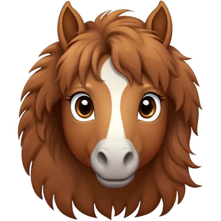 cute horse  emoji