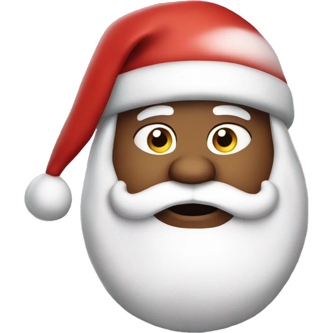 fat santa clause emoji