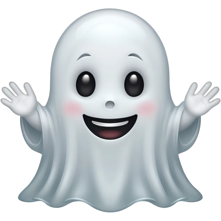 cute ghost emoji