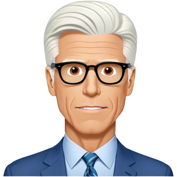 Ted Danson as Michael in "The Good Place" emoji