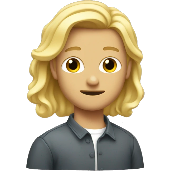A superero with blonde hair emoji