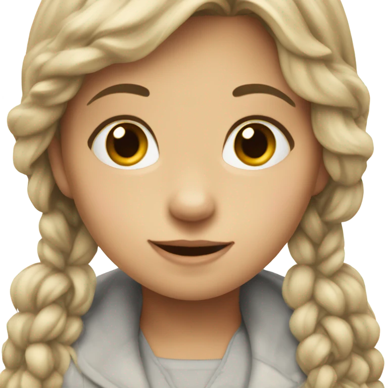 Ein Mädchen  emoji