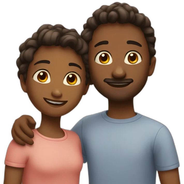 Gentle mates emoji