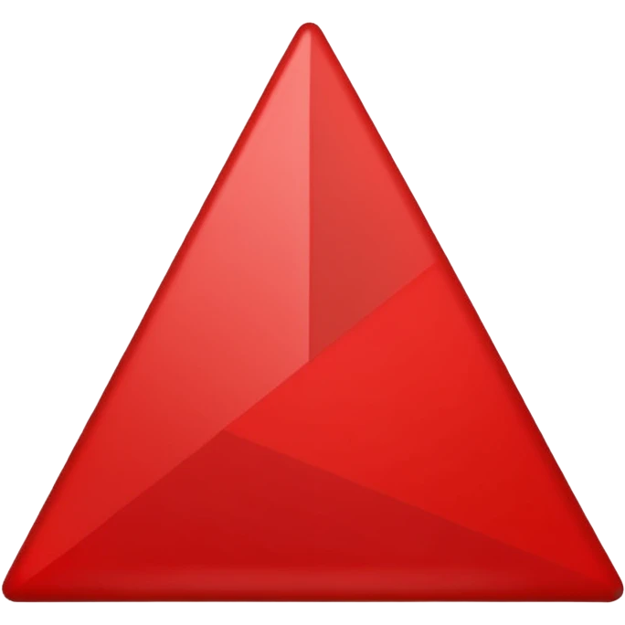 red triangle emoji
