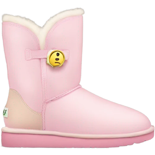 light pink uggs emoji