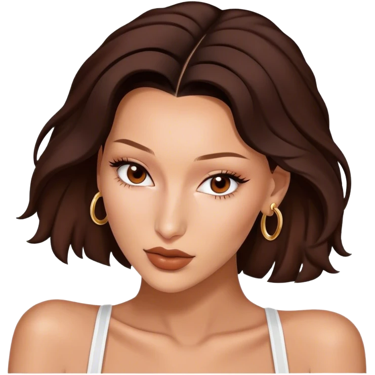 Bella hadid emoji