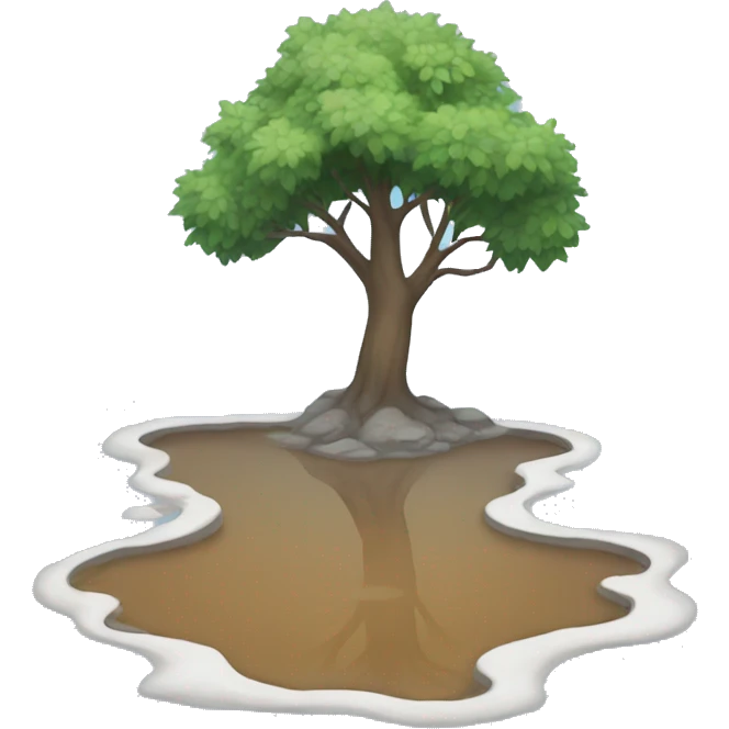 Puddle emoji