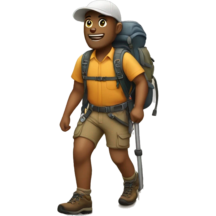 hiking emoji