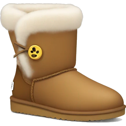 Mini Ugg boots emoji