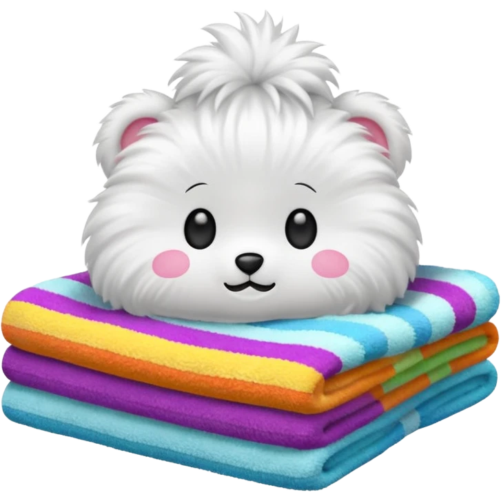 Crazy towel  emoji