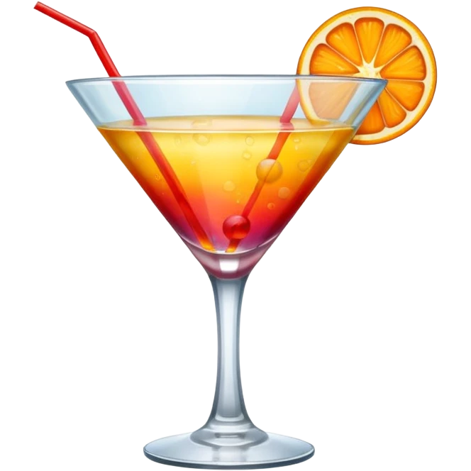 cocktail glass emoji