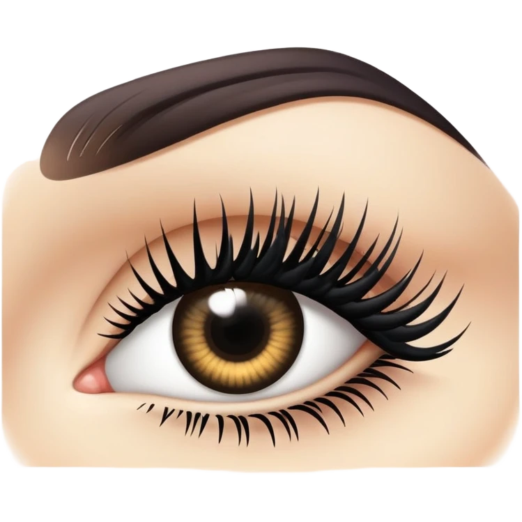pestañas emoji