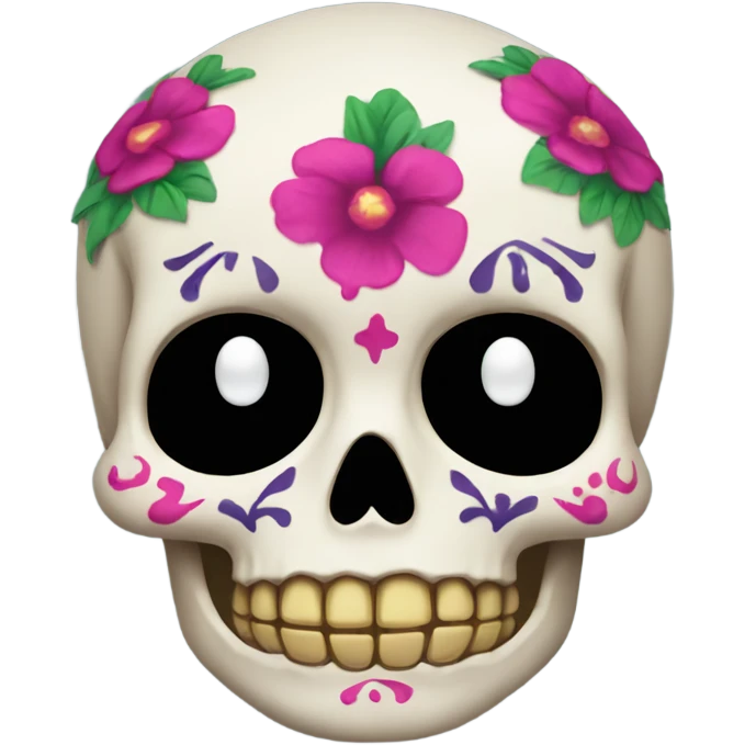 Calavera conjelada  emoji