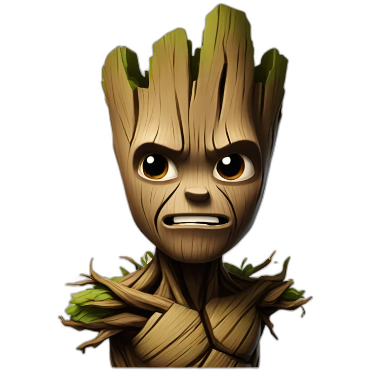 groot angry emoji