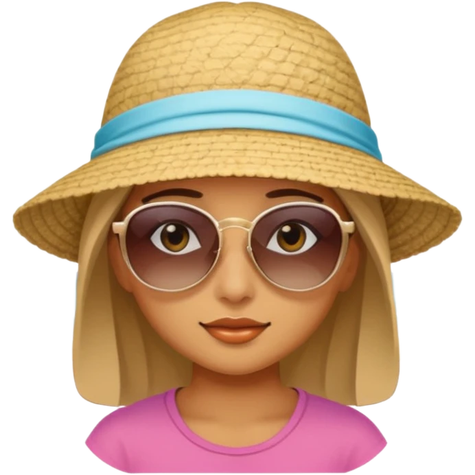 girl at the beach emoji