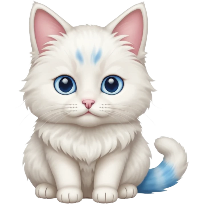 Color point cat emoji