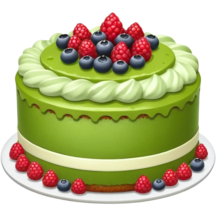 matcha cake emoji