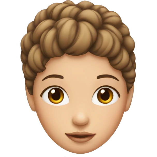 a girl with a bump on her head emoji