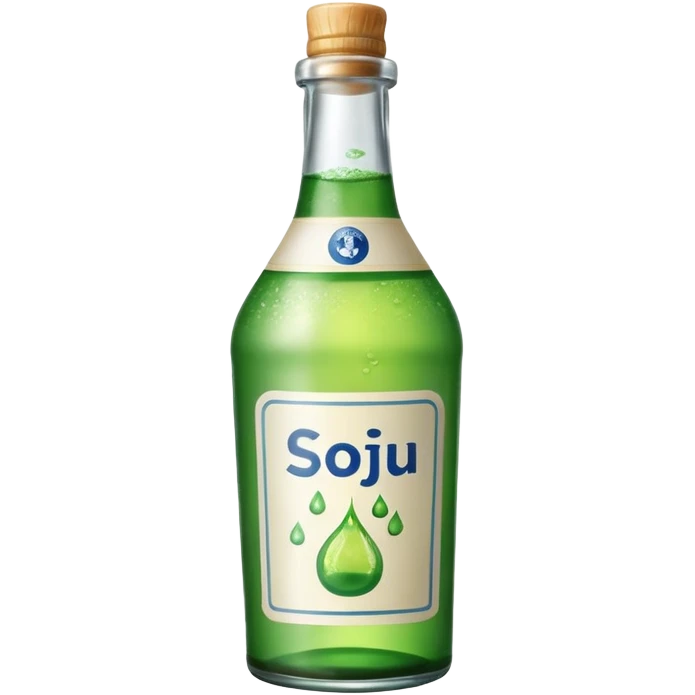(korean alchol)soju emoji