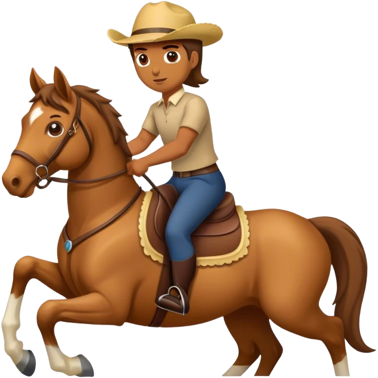 horseback riding emoji