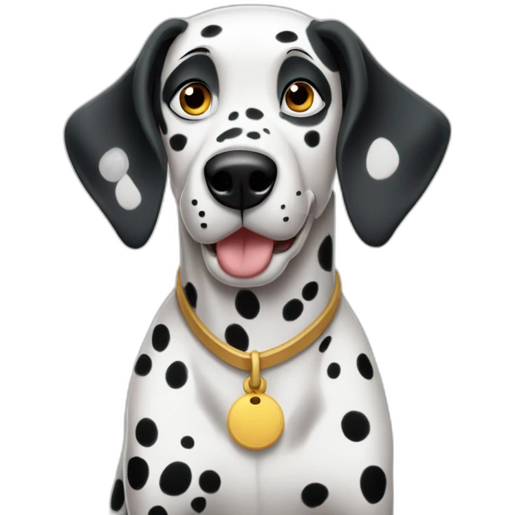 Dalmatians cartoon disney emoji