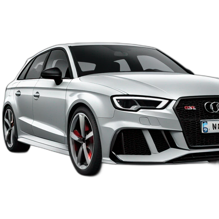 audi rs3 emoji