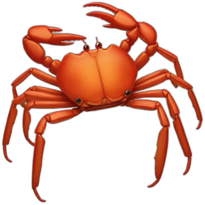 Monsieur crabe emoji