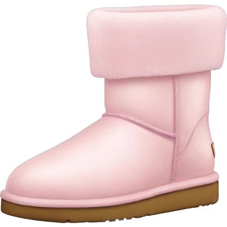 Pastel pink talisman uggs emoji