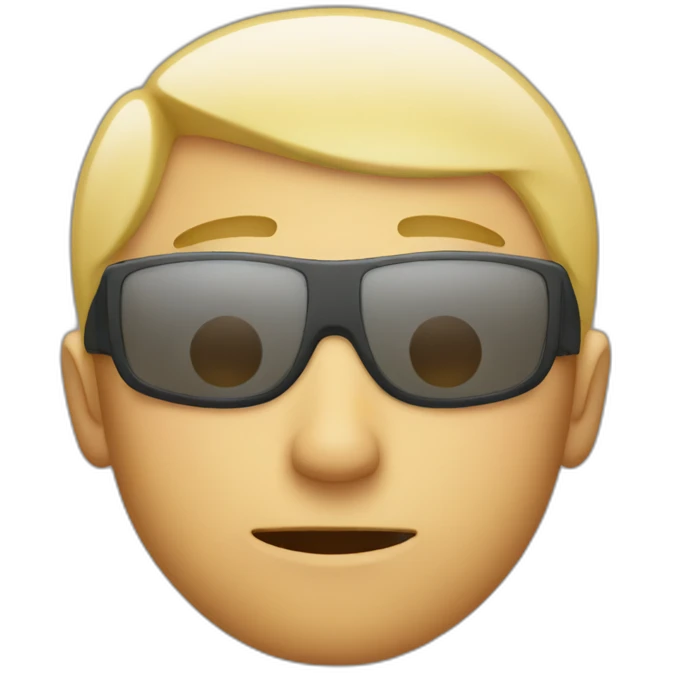 man covering eyes while looking emoji
