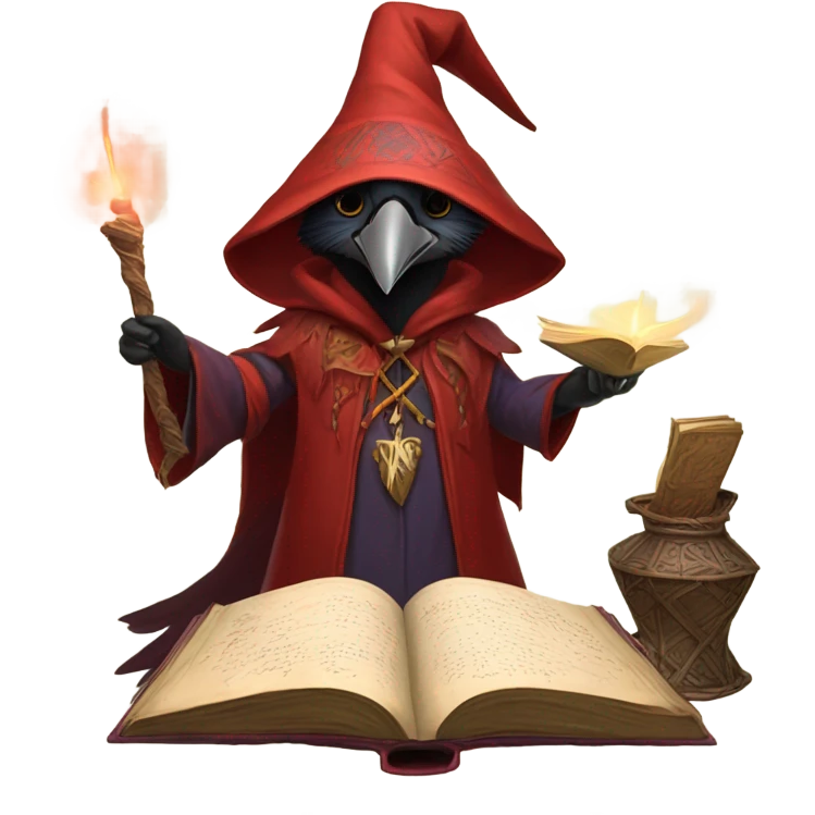 red kenku mage emoji