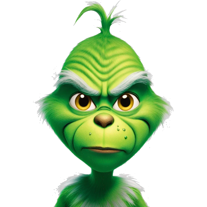 The grinch emoji