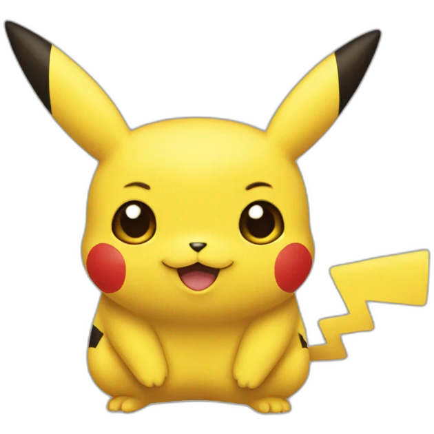 Pikachu énervé  emoji