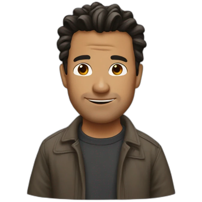 Chandler of friends emoji