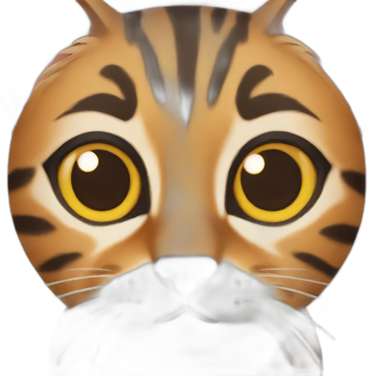 Bengal cat emoji