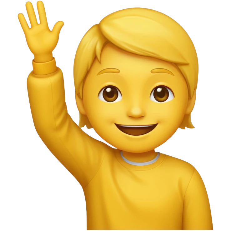 happy face dabbing emoji