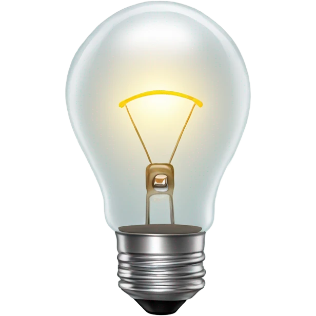 light bulb emoji