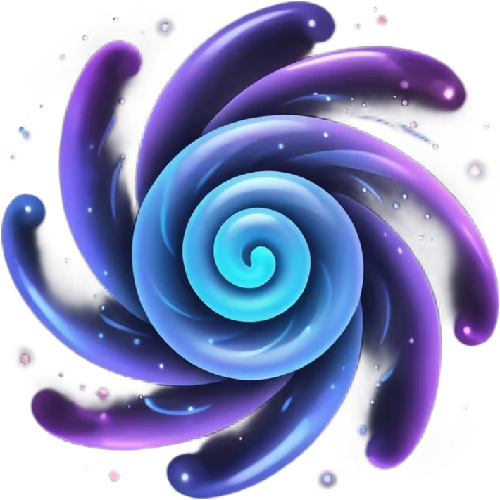 black magic particles emoji