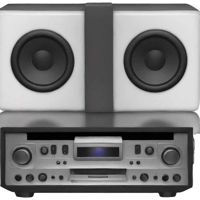 stereo emoji