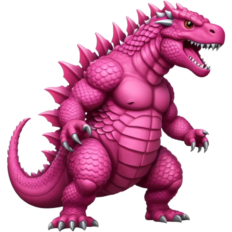 pink godzilla emoji