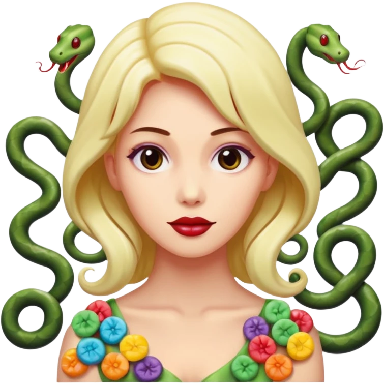 Candy Medusa emoji