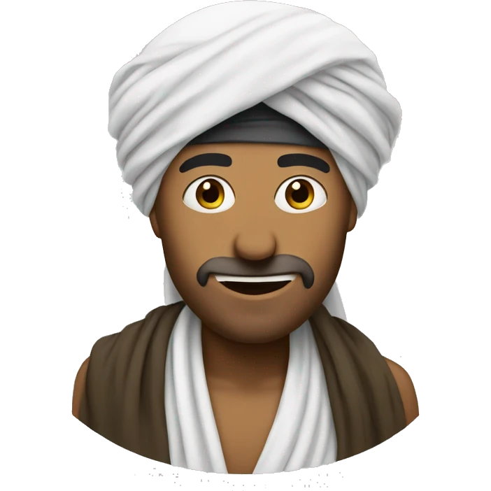 meme face with arab turban emoji