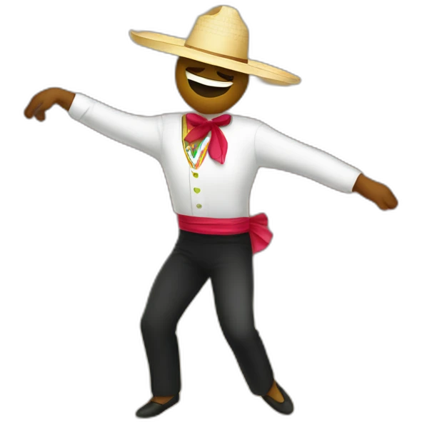 Dancing salsa in mexico emoji