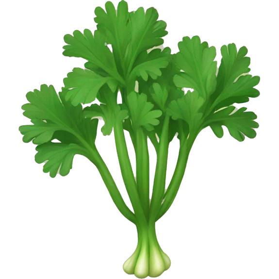 Cilantro emoji