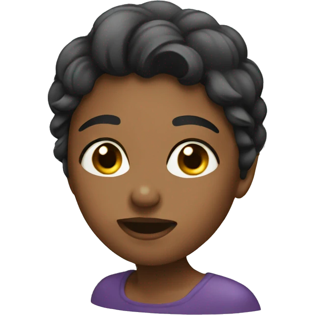 blushing women emoji