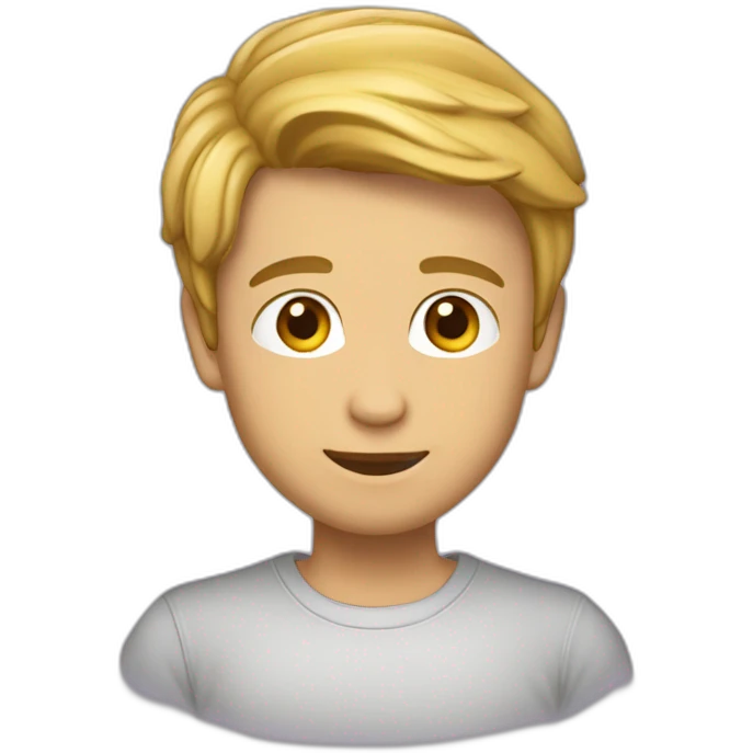 Ноутбук фиолетовый emoji