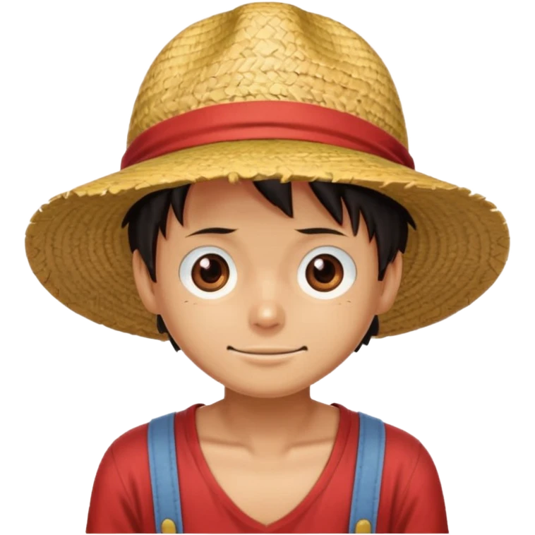 Give luffy straw hat emoji emoji
