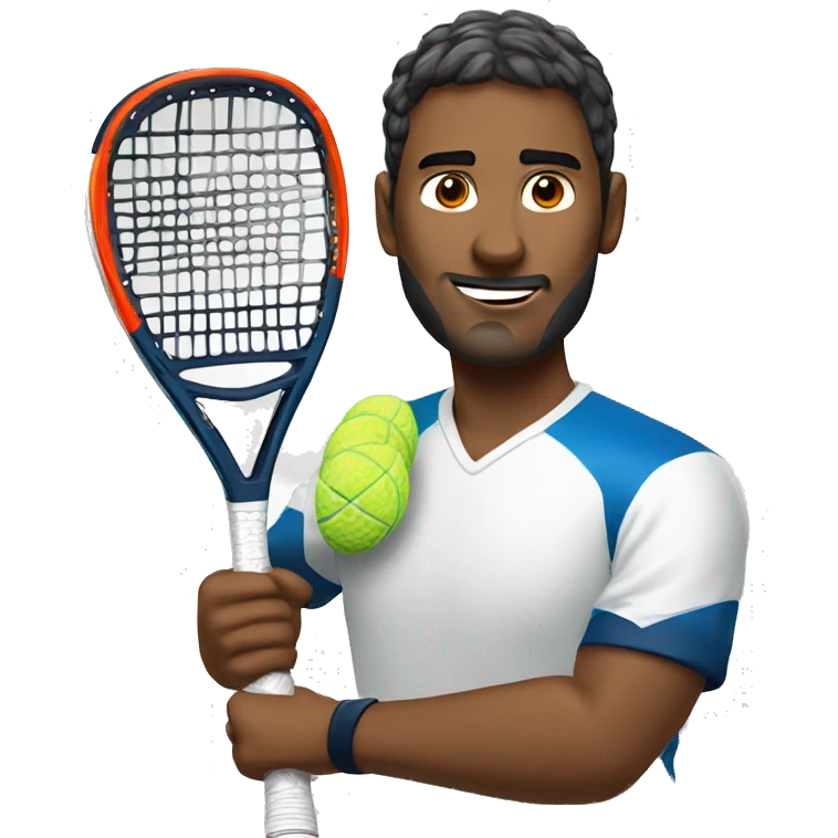 jugador de padel emoji