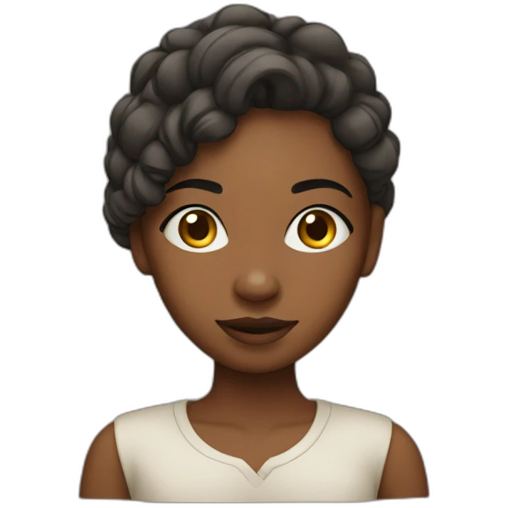 South African girl emoji