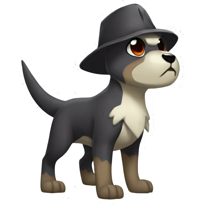  Cool Edgy Houndour-Cubone-Duskull-Fakémon  emoji